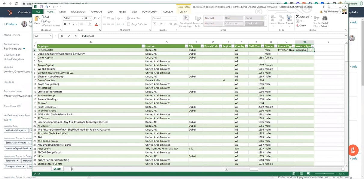 Training - How to build your own Qualified Investor lists with up-to-date contact details